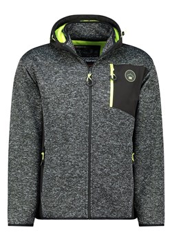 Geographical Norway Kurtka polarowa "Tank" w kolorze szarym ze sklepu Limango Polska w kategorii Bluzy męskie - zdjęcie 187779822