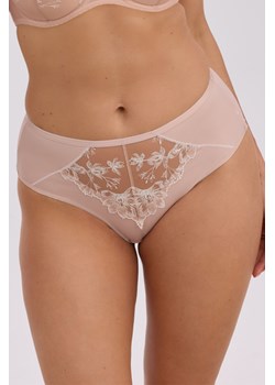 Gaia 1344P Kailani figi wysokie, koronkowy przód mokka-ecru ze sklepu kontri.pl w kategorii Majtki damskie - zdjęcie 187780293