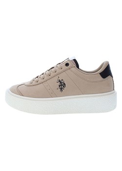 U.S. Polo Assn. Sneakersy w kolorze beżowym ze sklepu Limango Polska w kategorii Buty sportowe damskie - zdjęcie 187781502