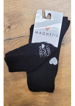 Skarpety damskie z aplikacją czarny CO-5057, Kolor czarny, Rozmiar uniwersalny, Magnetis ze sklepu Intymna w kategorii Skarpetki damskie - zdjęcie 187782021