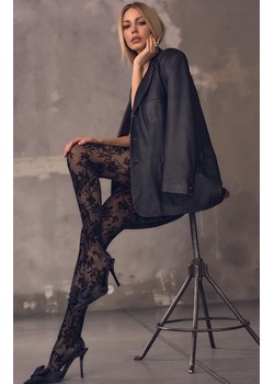 Marilyn rajstopy damskie z tylnym szwem Tiul F19, Kolor czarny, Rozmiar M/L, Marilyn ze sklepu Intymna w kategorii Skarpetki damskie - zdjęcie 187782041