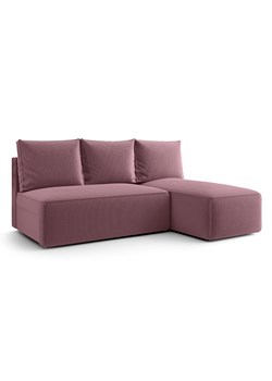 Różowa narożna sofa rozkładana M9-P94 ze sklepu Edinos.pl w kategorii Narożniki - zdjęcie 187782112