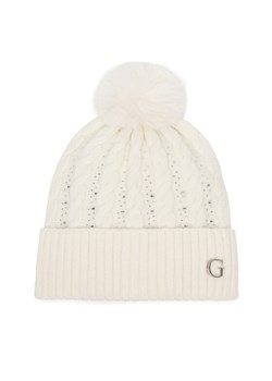 Guess Czapka AW5385 POL01 Biały ze sklepu MODIVO w kategorii Czapki zimowe damskie - zdjęcie 187783412