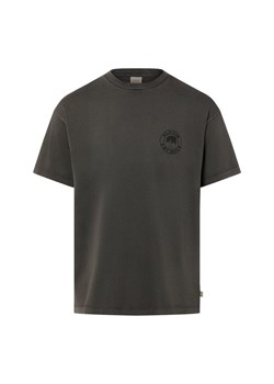BLKVIS Koszulka męska Mężczyźni Bawełna antracytowy jednolity ze sklepu vangraaf w kategorii T-shirty męskie - zdjęcie 187783890