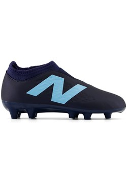 Korki dziecięce New Balance TEKELA V4+ MAGIQUEJNR FG SJT3FN45 – granatowe ze sklepu New Balance Poland w kategorii Buty sportowe dziecięce - zdjęcie 187784113