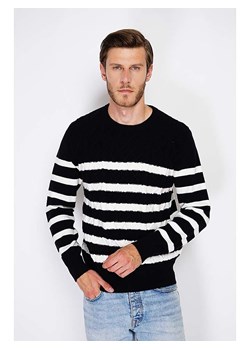 C&amp; Jo Sweter w kolorze czarnym ze sklepu Limango Polska w kategorii Swetry męskie - zdjęcie 187784583