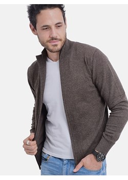 C&amp; Jo Kardigan w kolorze ciemnobrązowym ze sklepu Limango Polska w kategorii Swetry męskie - zdjęcie 187784651