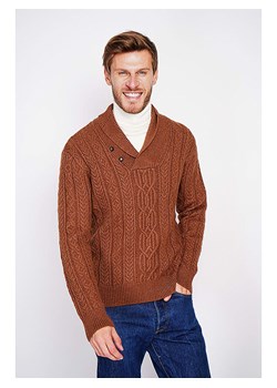 C&amp; Jo Sweter w kolorze jasnobrązowym ze sklepu Limango Polska w kategorii Swetry męskie - zdjęcie 187784724