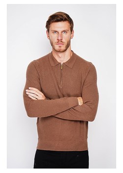 C&amp; Jo Sweter w kolorze jasnobrązowym ze sklepu Limango Polska w kategorii Swetry męskie - zdjęcie 187784742