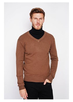C&amp; Jo Sweter w kolorze jasnobrązowym ze sklepu Limango Polska w kategorii Swetry męskie - zdjęcie 187784760