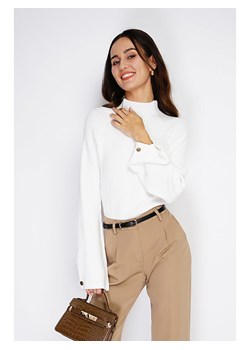 C&amp; Jo Sweter w kolorze białym ze sklepu Limango Polska w kategorii Swetry damskie - zdjęcie 187784861