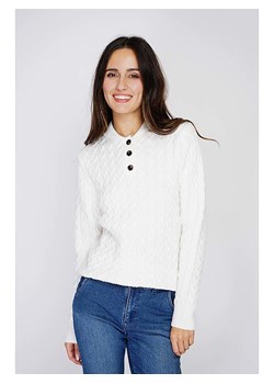 C&amp; Jo Sweter w kolorze białym ze sklepu Limango Polska w kategorii Swetry damskie - zdjęcie 187784952