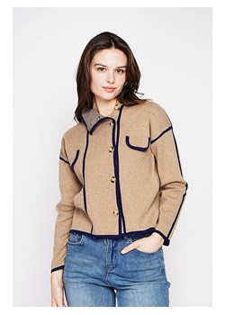 C&amp; Jo Kardigan w kolorze karmelowym ze sklepu Limango Polska w kategorii Swetry damskie - zdjęcie 187785082