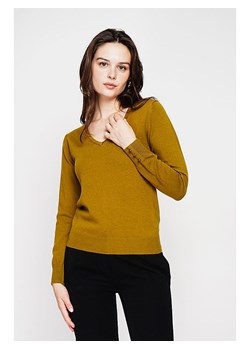 C&amp; Jo Sweter w kolorze oliwkowym ze sklepu Limango Polska w kategorii Swetry damskie - zdjęcie 187785252