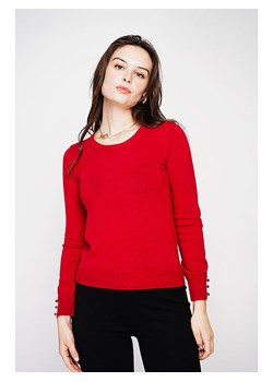 C&amp; Jo Sweter w kolorze czerwonym ze sklepu Limango Polska w kategorii Swetry damskie - zdjęcie 187785261