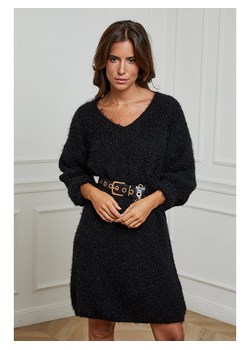 L&apos;armoire de Suzette Sukienka dzianinowa w kolorze czarnym ze sklepu Limango Polska w kategorii Sukienki - zdjęcie 187785330