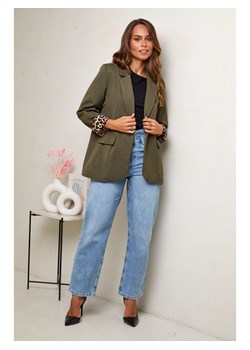 L&apos;armoire de Suzette Blezer w kolorze khaki ze sklepu Limango Polska w kategorii Marynarki damskie - zdjęcie 187785810