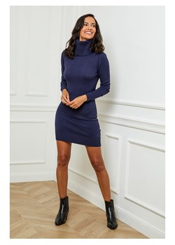 L&apos;armoire de Suzette Sukienka dzianinowa w kolorze granatowym ze sklepu Limango Polska w kategorii Sukienki - zdjęcie 187786141