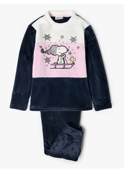 Peanuts Piżama &quot;Peanuts&quot; w kolorze granatowo-jasnoróżowym ze sklepu Limango Polska w kategorii Piżamy dziecięce - zdjęcie 187786470