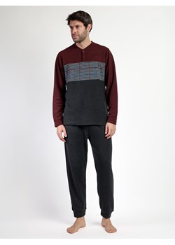 admas Piżama &quot;Magnific&quot; w kolorze bordowo-czarnym ze sklepu Limango Polska w kategorii Piżamy męskie - zdjęcie 187786563