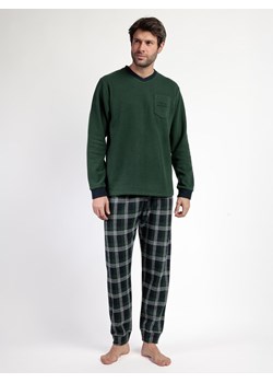 admas Piżama &quot;Magnific&quot; w kolorze ciemnozielono-granatowym ze sklepu Limango Polska w kategorii Piżamy męskie - zdjęcie 187786591
