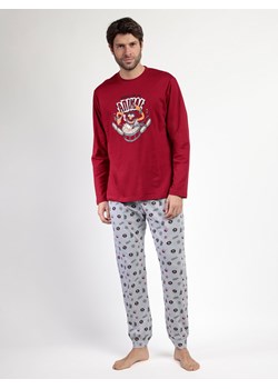Disney Piżama &quot;Disney&quot; w kolorze bordowo-jasnoszarym ze sklepu Limango Polska w kategorii Piżamy męskie - zdjęcie 187786754