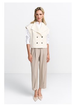 Rich &amp; Royal Kamizelka w kolorze kremowym ze sklepu Limango Polska w kategorii Kamizelki damskie - zdjęcie 187787280