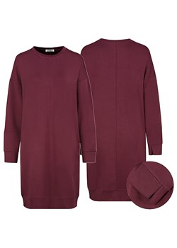 Sublevel Sukienka dresowa w kolorze bordowym ze sklepu Limango Polska w kategorii Sukienki - zdjęcie 187788032