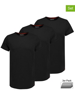 Authentic Style Koszulki (3 szt.) w kolorze czarnym ze sklepu Limango Polska w kategorii T-shirty męskie - zdjęcie 187788552