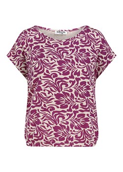 Sublevel Koszulka w kolorze fioletowo-kremowym ze sklepu Limango Polska w kategorii Bluzki damskie - zdjęcie 187788930