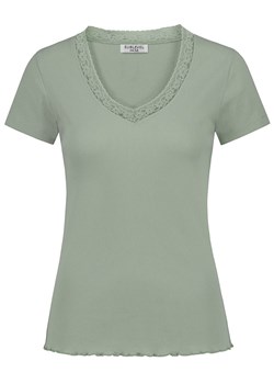 Sublevel Koszulka w kolorze zielonym ze sklepu Limango Polska w kategorii Bluzki damskie - zdjęcie 187788980