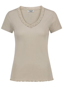 Sublevel Koszulka w kolorze beżowym ze sklepu Limango Polska w kategorii Bluzki damskie - zdjęcie 187788983