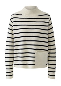 Oui Sweter w kolorze kremowo-czarnym ze sklepu Limango Polska w kategorii Swetry damskie - zdjęcie 187790131