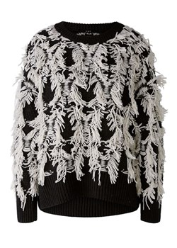 Oui Sweter w kolorze czarno-kremowym ze sklepu Limango Polska w kategorii Swetry damskie - zdjęcie 187790462