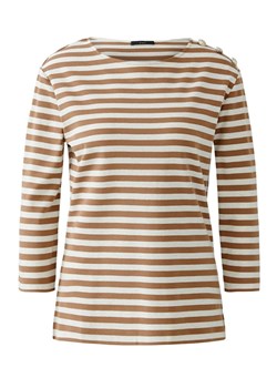 Oui Koszulka w kolorze karmelowo-kremowym ze sklepu Limango Polska w kategorii Bluzki damskie - zdjęcie 187790620