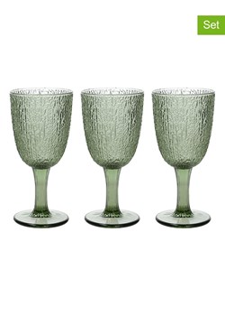 Tognana Szklanki (3 szt.) &quot;Davor&quot; w kolorze zielonym - 250 ml ze sklepu Limango Polska w kategorii Naczynia - zdjęcie 187791832