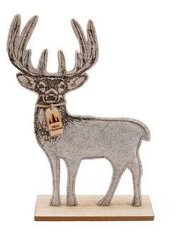 SiL Interiors Figurka dekoracyjna &quot;Reindeer&quot; w kolorze brązowym - 30 x 18 x 5 cm ze sklepu Limango Polska w kategorii Dekoracje - zdjęcie 187792270