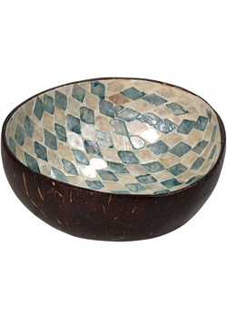 Kersten Miska dekoracyjna w kolorze brązowo-niebiesko-beżowym - wys. 6 x Ø 14 cm ze sklepu Limango Polska w kategorii Misy i tace dekoracyjne - zdjęcie 187792501