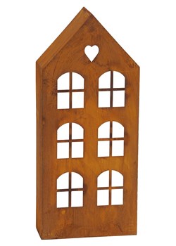 POSIWIO Świecznik w kolorze rdzawym - 23 x 54 x 10 cm ze sklepu Limango Polska w kategorii Świeczniki - zdjęcie 187792703