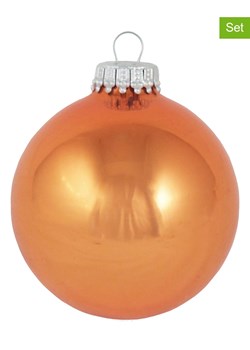 Krebs Glas Lauscha Bombki (8 szt.) w kolorze pomarańczowym ze sklepu Limango Polska w kategorii Dekoracje bożonarodzeniowe - zdjęcie 187792762