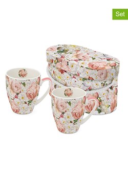 ppd Kubki jumbo (2 szt.) &quot;Armonia&quot; ze wzorem - 350 ml ze sklepu Limango Polska w kategorii Naczynia - zdjęcie 187793881