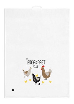 ppd Ściereczka &quot;Breakfast Club&quot; w kolorze białym do naczyń - 70 x 50 cm ze sklepu Limango Polska w kategorii Ścierki kuchenne - zdjęcie 187793933