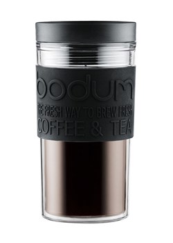bodum Kubek termiczny &quot;Travel Mug&quot; w kolorze czarnym - 350 ml ze sklepu Limango Polska w kategorii Kubki - zdjęcie 187794044
