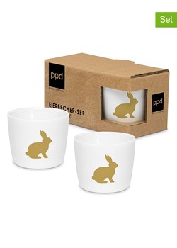 ppd 2-częściowy zestaw &quot;Pure Easter&quot; w kolorze złoto-białym - 6 x 11,5 x 5 cm ze sklepu Limango Polska w kategorii Naczynia - zdjęcie 187794142