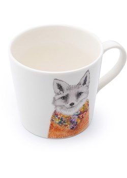 Mikasa Kubek &quot;Fox&quot; w kolorze biało-pomarańczowym - 380 ml ze sklepu Limango Polska w kategorii Naczynia - zdjęcie 187794383