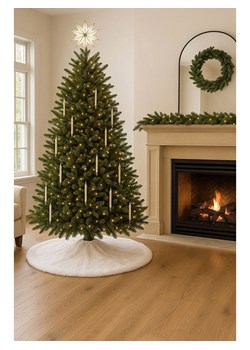 ABERTO DESIGN Dywan w kolorze kremowym pod choinkę ze sklepu Limango Polska w kategorii Dywany - zdjęcie 187794513