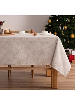 Mint Rugs Obrus &quot;Christmas Snowberry&quot; w kolorze srebrno-kremowym ze sklepu Limango Polska w kategorii Obrusy i bieżniki - zdjęcie 187794574