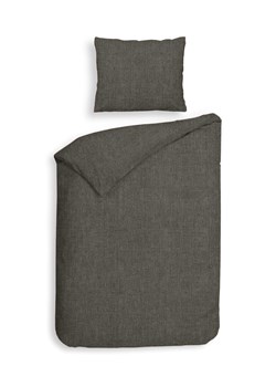 Heckett Lane Komplet pościeli flanelowej &quot;Franela&quot; w kolorze szarym ze sklepu Limango Polska w kategorii Pościele - zdjęcie 187794624