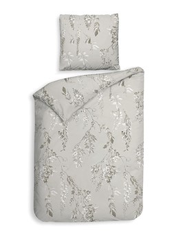 HNL Komplet pościeli flanelowej &quot;Chiara&quot; w kolorze jasnoszarym ze sklepu Limango Polska w kategorii Pościele - zdjęcie 187794643