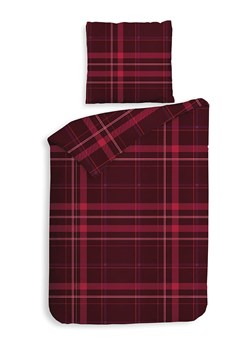 HNL Komplet pościeli flanelowej &quot;Silvan&quot; w kolorze czerwonym ze sklepu Limango Polska w kategorii Pościele - zdjęcie 187794663